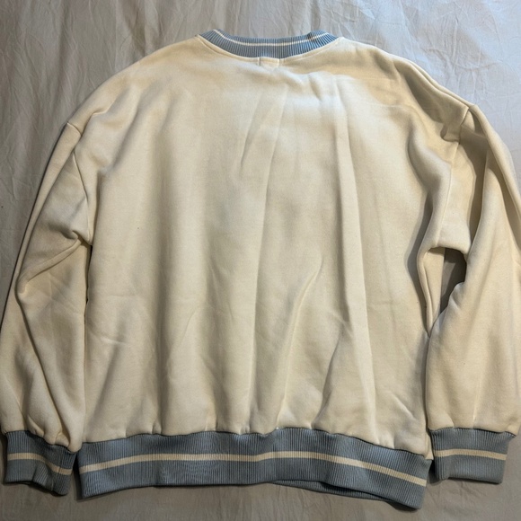 Yellow The Label Coat of Arms Oversized Sweatshirt *NWOT* - Picture 8 of 9